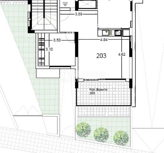 (Προς Πώληση) Κατοικία Διαμέρισμα || Λεμεσός/Ύψωνας - 66 τ.μ, 1 Υ/Δ, 118.000€ 