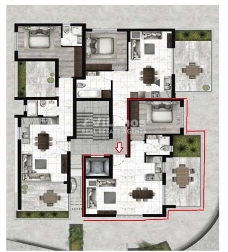 (Προς Πώληση) Κατοικία Διαμέρισμα || Λεμεσός/Λεμεσός - 53 τ.μ, 1 Υ/Δ, 173.000€ 