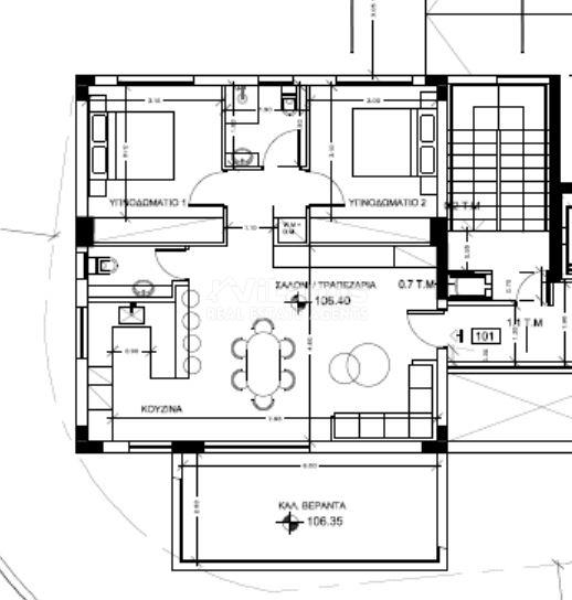 (Προς Πώληση) Κατοικία Διαμέρισμα || Λεμεσός/Μέσα Γειτονιά - 77 τ.μ, 2 Υ/Δ, 270.000€ 
