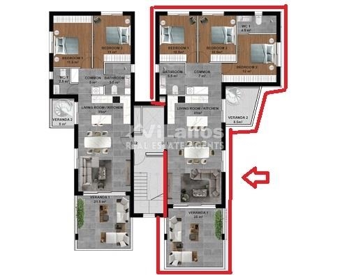 (用于出售) 住宅 公寓套房 || Limassol/Mesa Geitonia - 110 平方米, 3 卧室, 525.000€ 