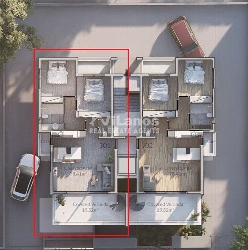 (Προς Πώληση) Κατοικία Διαμέρισμα || Λεμεσός/Λεμεσός - 100 τ.μ, 2 Υ/Δ, 365.000€ 